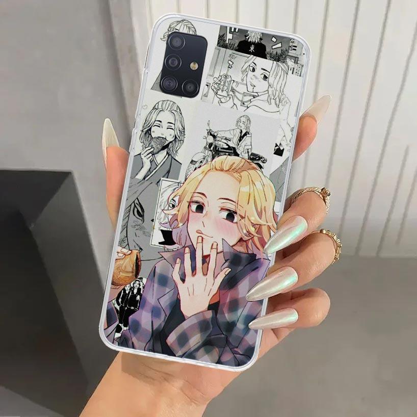 Anime Tokyo Aevengers Phone Case for Samsung Galaxy A52 A32 A22 A12 A02S A50S A30S A10S Note 20 Ultra 10 Plus S10 A31 A20 A71 A7