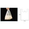 Thick Transparent PE T-Shirt Bags with Handles