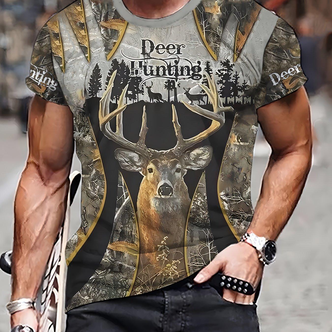 Breathable Polyester Men s Casual Graphic Tee - Round Neck,Machine Washable - Perfect for Summer Outdoors XXS