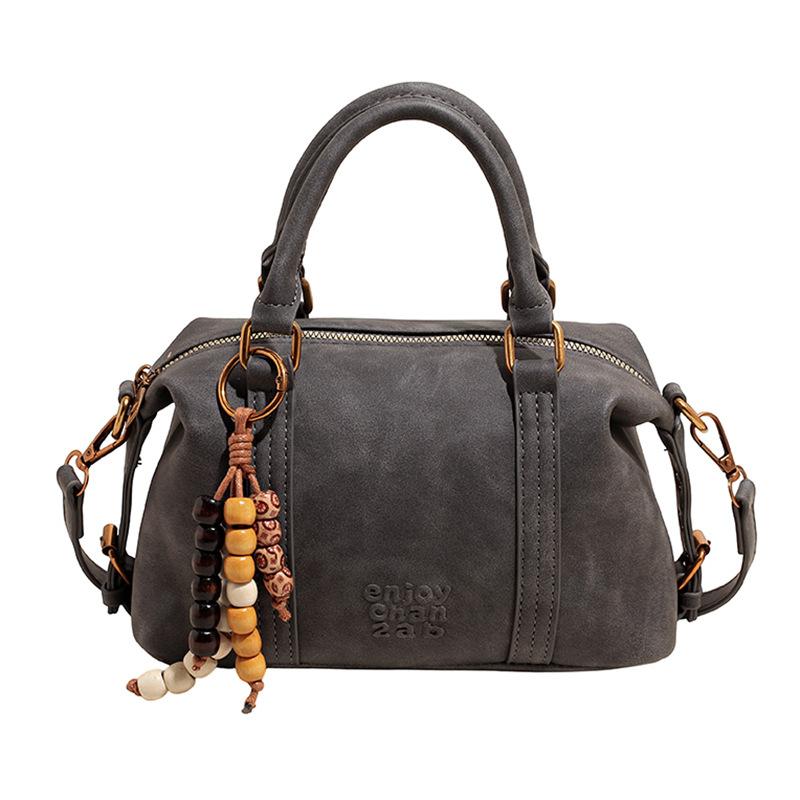 

Retro handbag fashion pillow bag women s 2025 autumn and winter new commuter shoulder bag versatile messenger bag чёрный