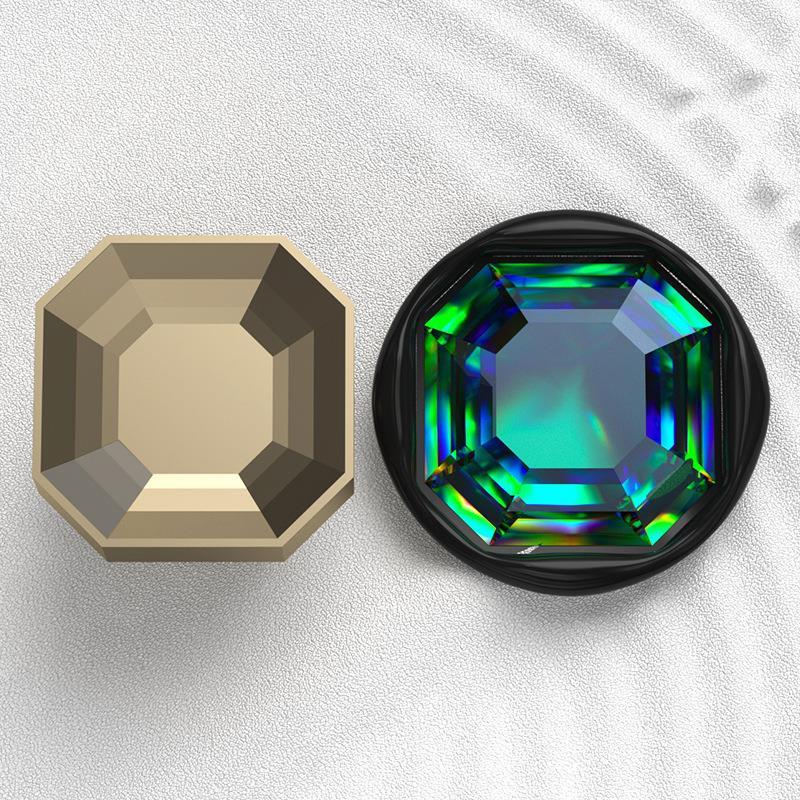 Gemstone Series 3D Imitation Cat'S Eye Diamond Sealing Wax Stamp Head For Wedding Invitation Gift Packaging Cards Scrapbooking