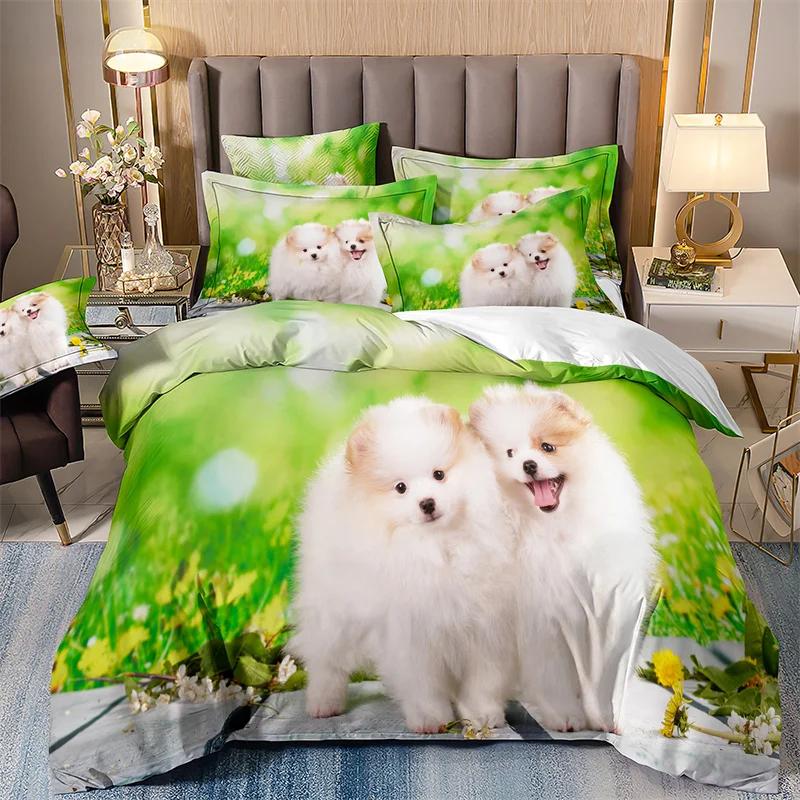 Animal Cat Quilt Cover Sets For Girls Microfiber Bedding Set Single Bed Soft And Comfortable Bed Linen 1 Bedrooms 135x200