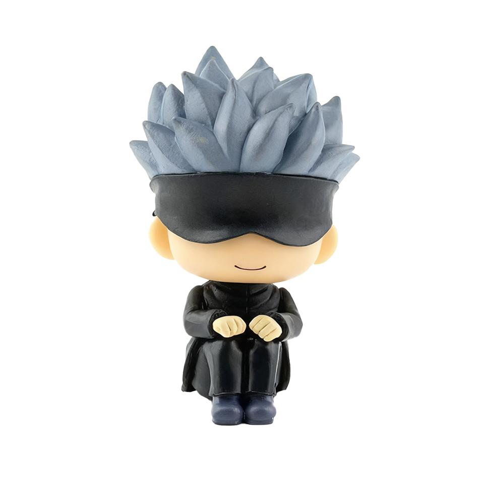 7-9CM Jujutsu Kaisen Cute Yuji Itadori Gojo Satoru Q Ver. PVC Action Figures Anime Figure Model Toys Collection Doll Gift
