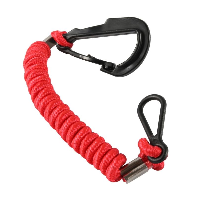 Boat Engine Emergency Stop Switch Safety Tether Lanyard Replacement Compatible with Mercury Mercruiser 8M0092849 красный