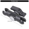 Heavy Duty 17mm Double Socket Extension Arm Adapter Suitable For Action Cameras Bicycles Motorcycle Navigation Brackets