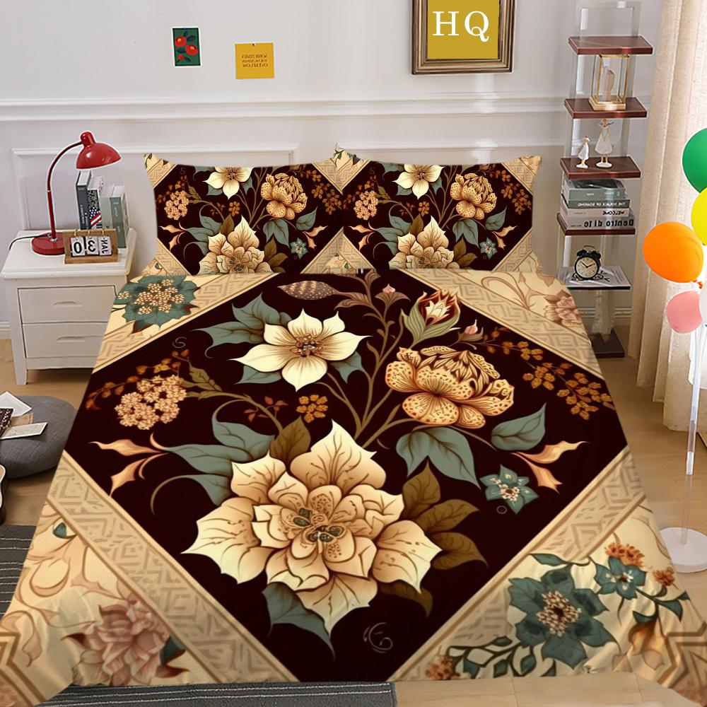 Decorazione Camera da Letto Lusso Stampa Paisley 3D Biancheria da Letto per Bambini Copripiumino Singolo/Matrimoniale
