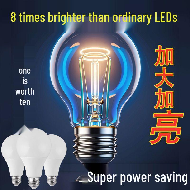 Ultrahelle Energiespar-LED-Glühbirne mit E27-Sockel für Augenschutz
