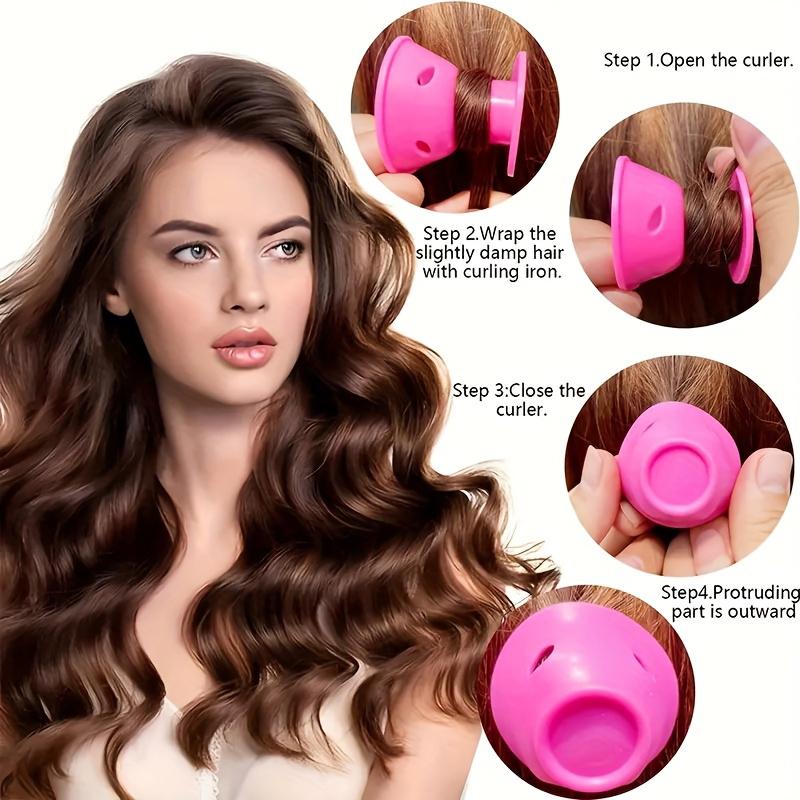 10/20PCS Mushroom Bell Curler Sleeping Curl Perm Free Curl Artifact Heatless Hair Roller Curler