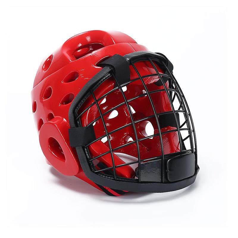 Taekwondo Head Guard with Iron Mesh Mask