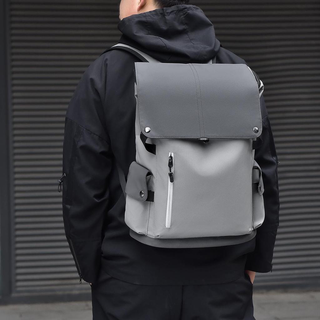 Sac à dos étanche grande capacité pour ordinateur portable pour homme - Léger, Décontracté d'affaires, Sac de voyage tendance pour étudiants