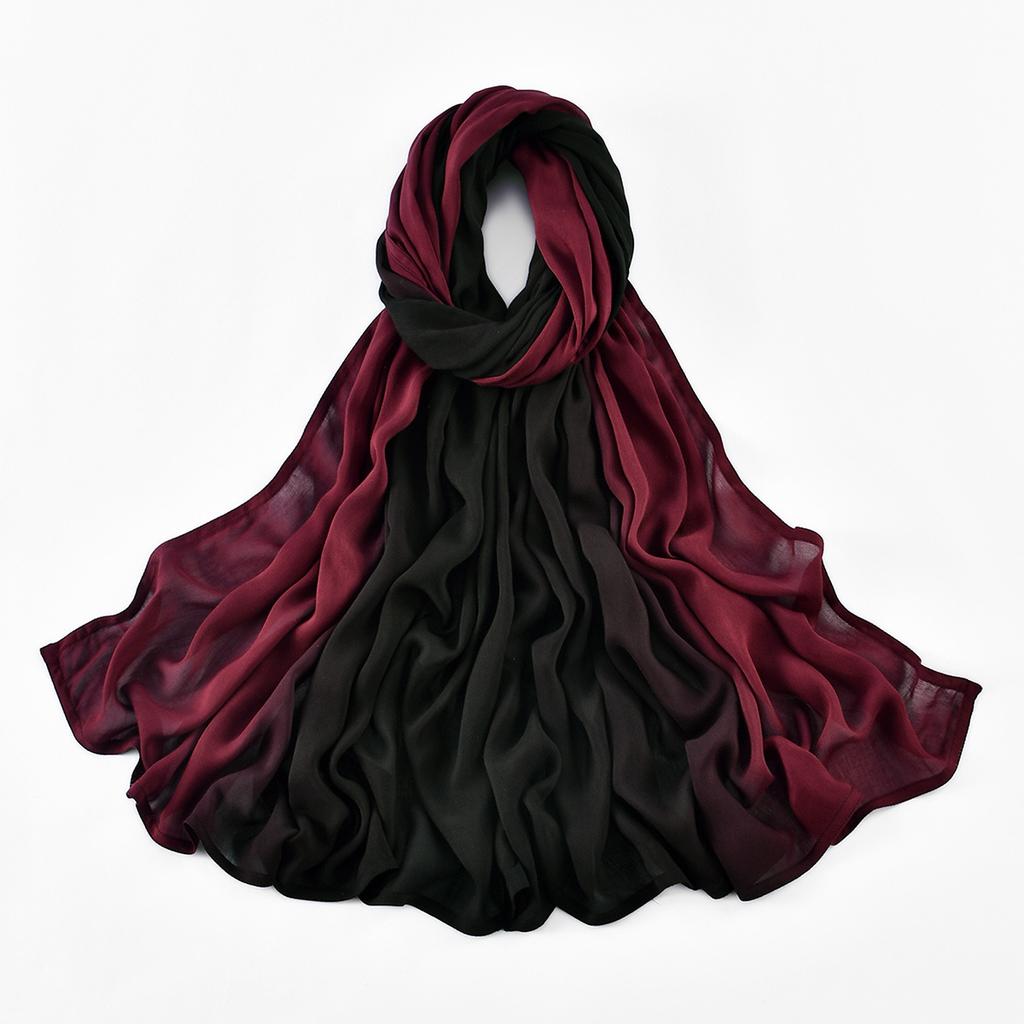 Daily Hijab Comfortable Headscarf Modest Casual Wrap Soft Cotton Blend Material Breathable Lightweight Non-Slip Full Coverage