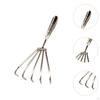 Shape Stainless Steel Tool Easy Use Handheld Seafood Shell Remover for Collecting Leaf