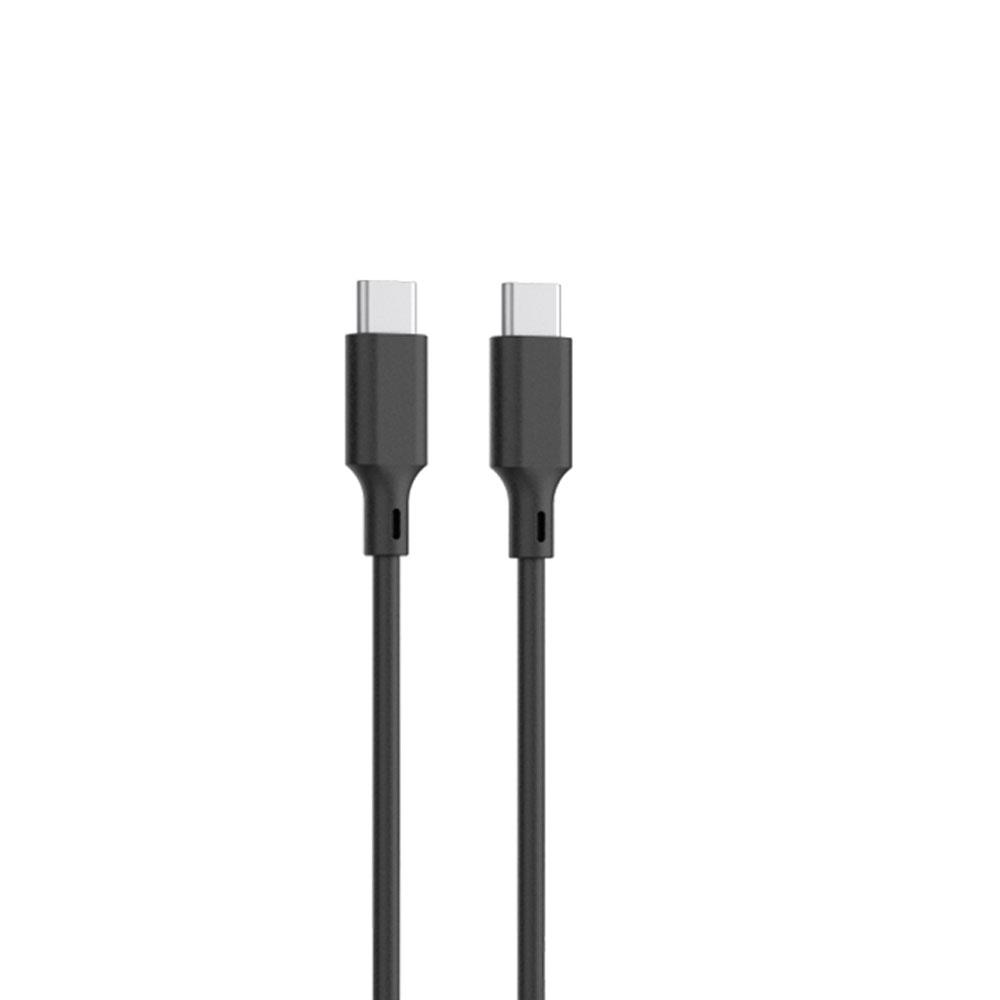 Setty Ładowarka Sieciowa Usb-A + Usb-C Pd/Qc 30W Czarna + Kabel Usb-C 1M Rlsk-Ac-01 Czarna