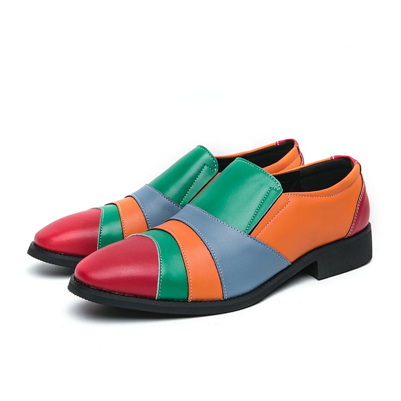 Módní kožené boty Pánské ležérní mokasíny Luxusní design Nazouvací Pánské společenské boty Ležérní styl Velká velikost Dobrá podrážka odolná proti opotřebení