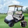 Golf Cart Seat Covers, Golf Cart Seat Towel Blanket with 4 Side Pockets & Non-Slip Bottom Fits for EZGO, Club Car, Yamaha and More 2 Person Seats