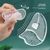 Flip-flops Pinch Foot Front Pad Invisible Self-adhesive Half-palm Granular Non-slip Shock-absorbing Sole Pad for Slippers Sandals