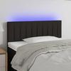 VidaXL LED Headboard Bedroom Furniture Single Bed Accessory Headboard Interior Black 3121842