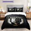 Emblema del Football Club Juventus Set da tre pezzi (1 * copripiumino + 2 * federa, senza nucleo) Copripiumino e federa Morbido e confortevole