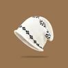 Warm Jacquard Knitted Hat Printed Printing Knit Cap Sweet Ear Protection Hat  Apparel Accessories