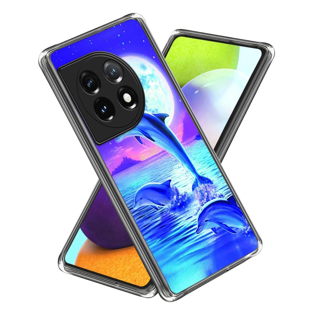 For OnePlus Ace 3 5G/12R 5G TPU Case Pattern Printing Protective Phone Cover