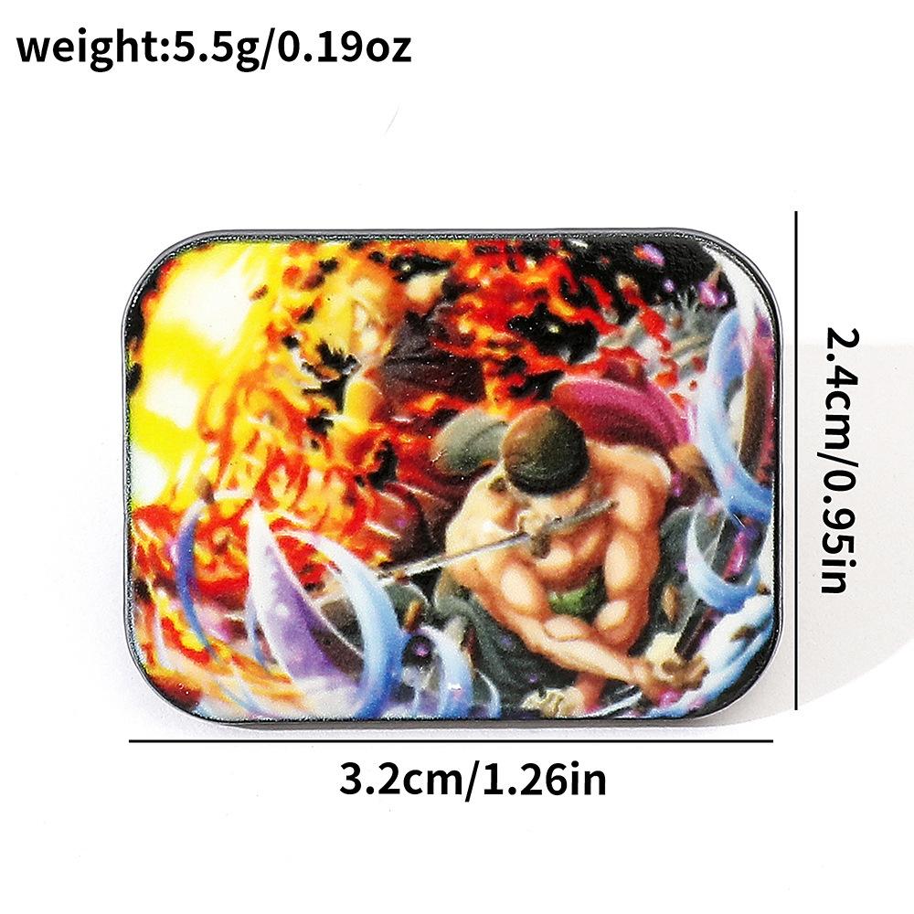191 Spot ONE PIECE Brooch Riman Metal Badge Luffy Pirates One Piece Pin Accessories