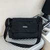 Crossbody bag women's Harajuku tooling style letter shoulder bag retro versatile casual student mailman bag women