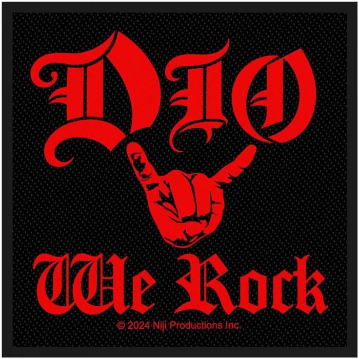 Dio We Rock Logo Patch