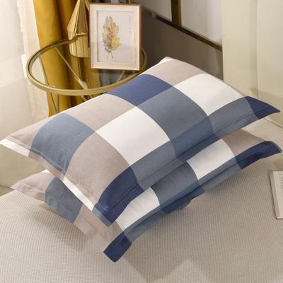 2Pcs 48X74Cm Printed Pillow Case Bed Pillowcases Standard Pillow Cover for Bedding Bedroom (No Filler)
