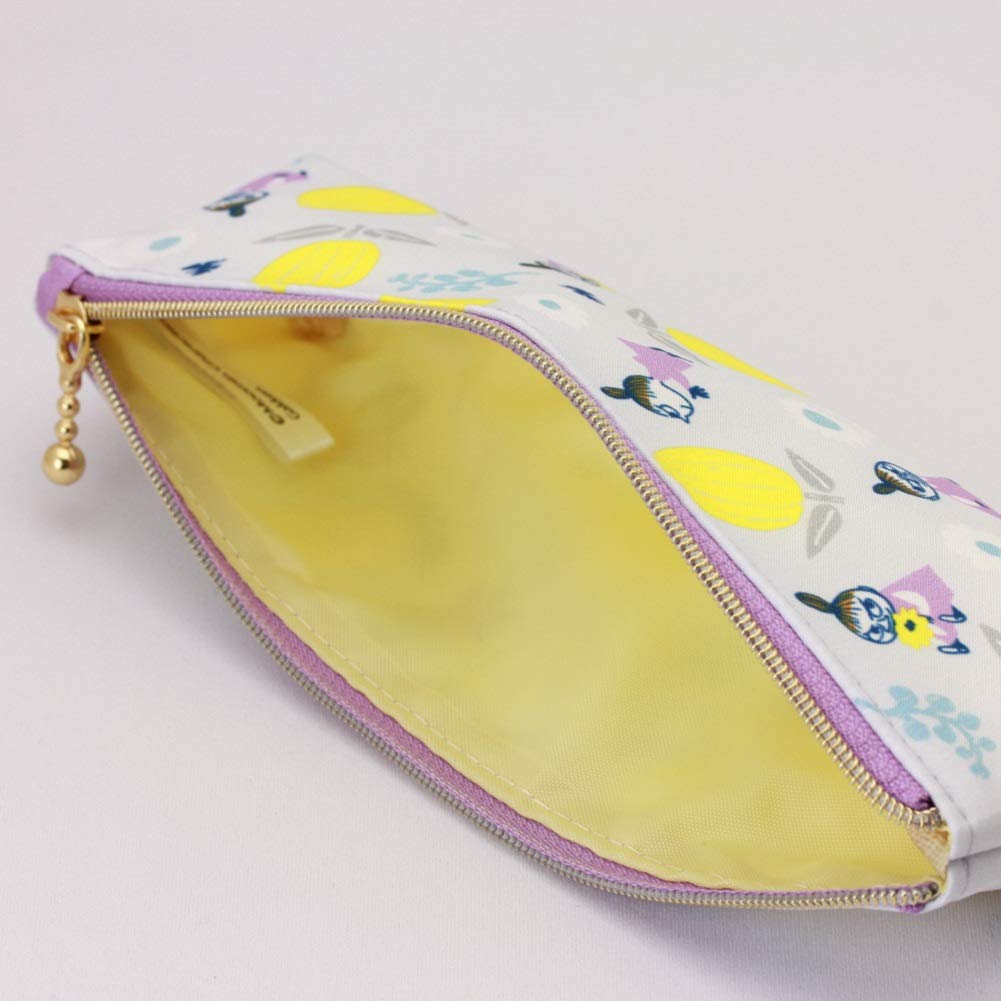 Gakken Staful Moomin Pencil Case Pouch Gray H13054