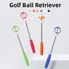 Locking Telescopic Golf Ball Retriever Double Ring Portable Golf Ball Catcher  Golf Accessories