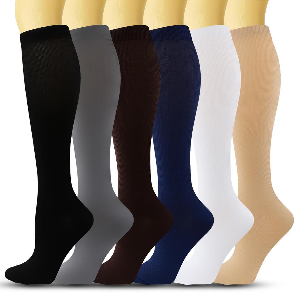 Unisex Long Compression Socks for Cycling, Running, and Marathon