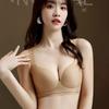 Women Seamless Smooth Soft Support Gathering Anti Sagging Wireless Plus Size Bra