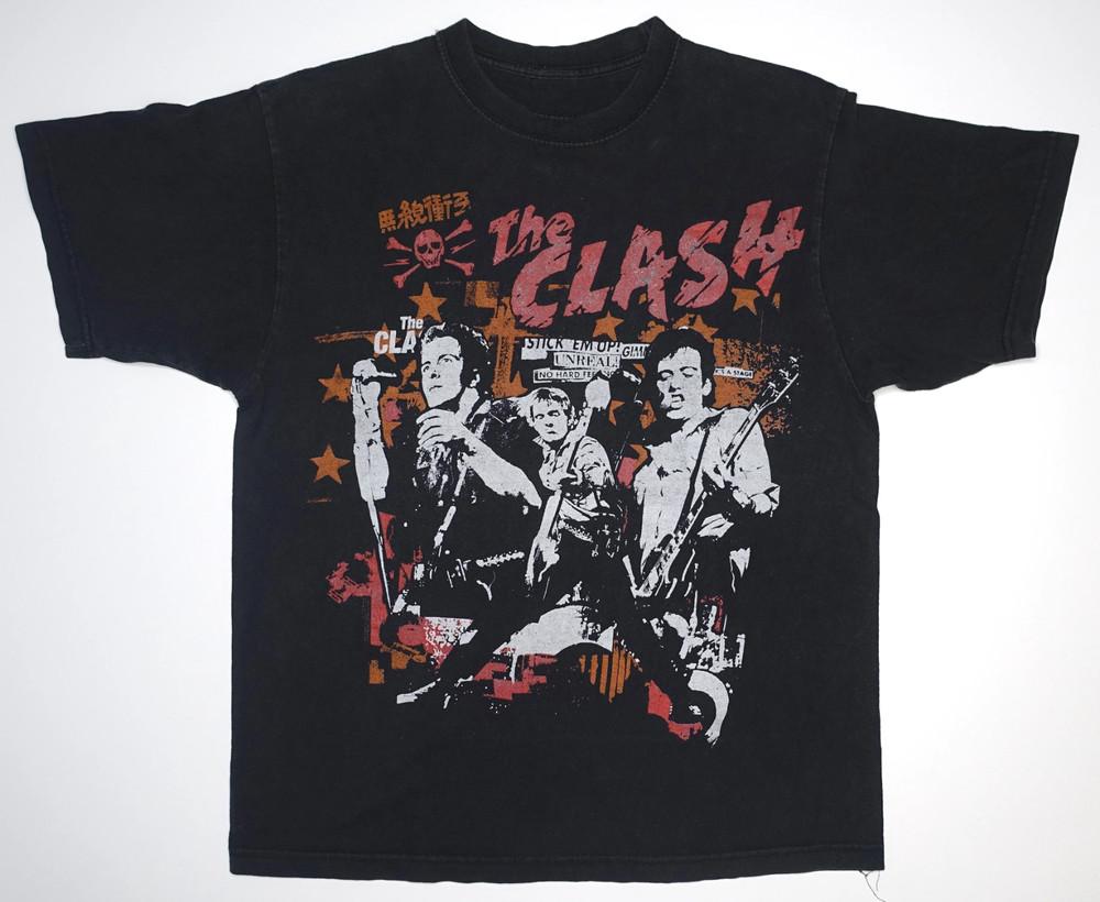 Vintage The Clash Clampdown Shirt Short Sleeve Black S-5XL LL115 Unisex T-Shirt