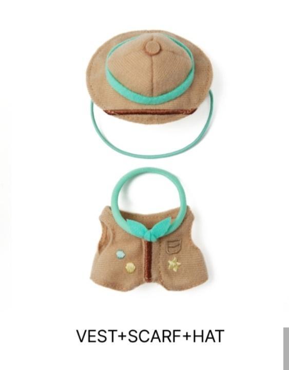 [USED] TXT Purbatu Tuva Costume Vest Scarf Hat Pop-up