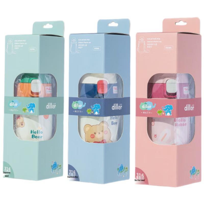 Dileber Kids Portable Insulated Water Bottle