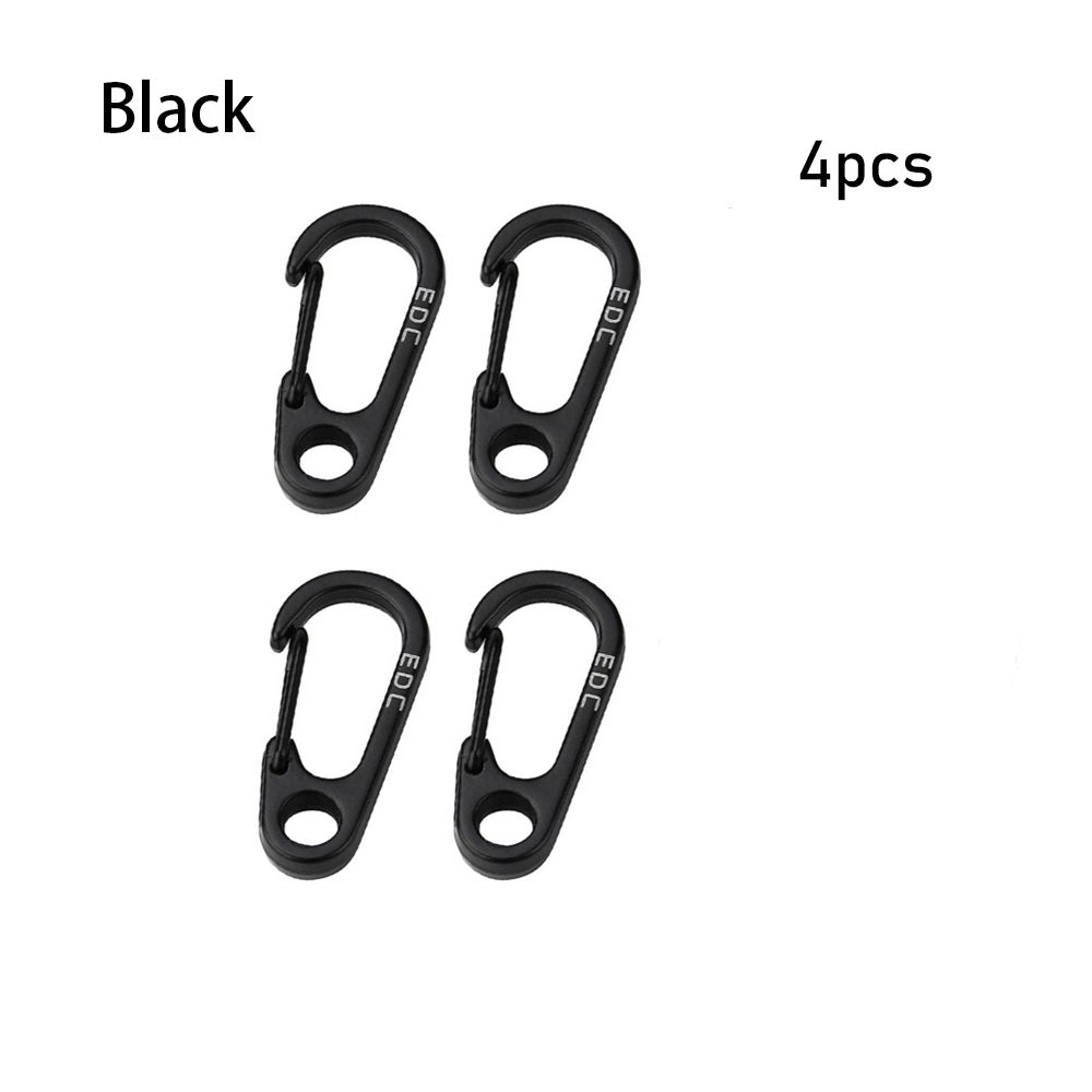 MIni Aluminum Alloy D Carabiner Spring Clips D-Ring Key Chain Camping Keyring MIni Aluminum Alloy D Carabiner Spring Clips D-Ring Key Chain Camping Keyring