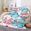 17 Styles Hangyodon Cartoon Blanket for Sofa King Size Cute Soft Flannel Throw Fluffy Bed Blanket New Born Winter Blanket Gift