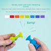 Sticky Music Suction Cup Building Blocks - Soft Silicone Educational Toys for Bath & DIY Play