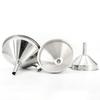 Bingyu 304 Stainless Steel Conical Funnel