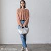 VITAFELICE Glitter Tote Bag for Women 2-Way (inb-10176p) (Silver)
