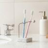 Multipurpose Stainless Steel Toothbrush Holder Bathroom Organizer Waterproof Easy to Clean Modern Design For Home Office