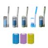 Disposable Toilet Brush Toilet Bowl Cleaner EcoFriendly with Removable Holder Refill Brush Heads Environment Safe
