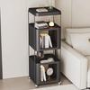 Small cart, living room, household, small unit, side cabinet, bookshelf, simple and modern storage rack