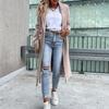 Women's Fashion Casual Solid Color Cardigan Formal Long Sleeve Jacket