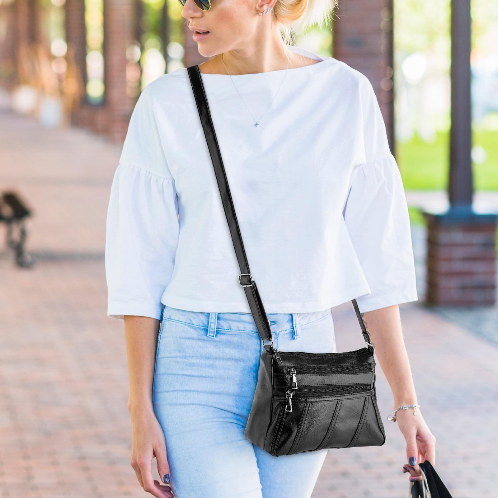 

Женская сумка через плечо Commuter Trendy, мягкая кожаная текстура, женская сумка через плечо, модная повседневная сумка One Size