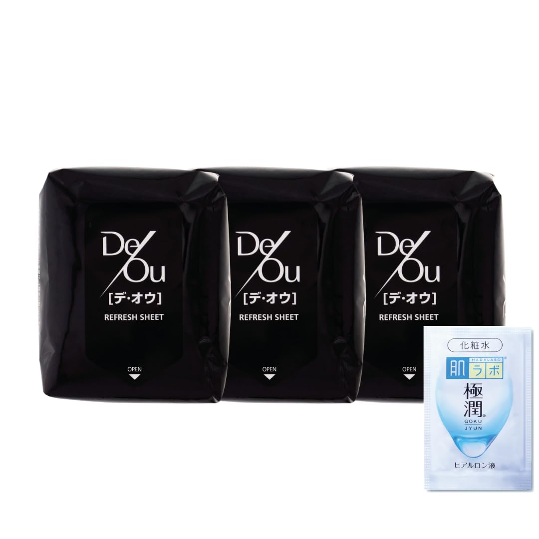 

Освежающий комплект простыней из 3 штук De-Ou (48 листов) -