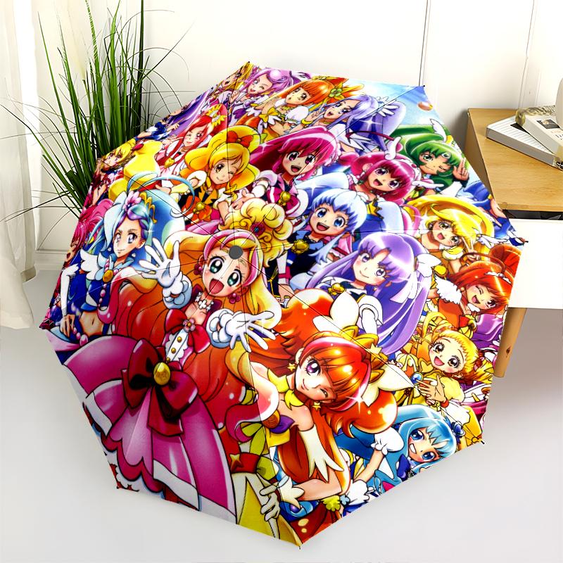 

Pretty Cure Main Characters Umbrella, Pretty Cure Fan Team Umbrella, Ideal Gift.chl