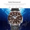 Mens Quartz Watches Large Face Diving Style Wrist Watch Luminous Hands Waterproof Watch with Date