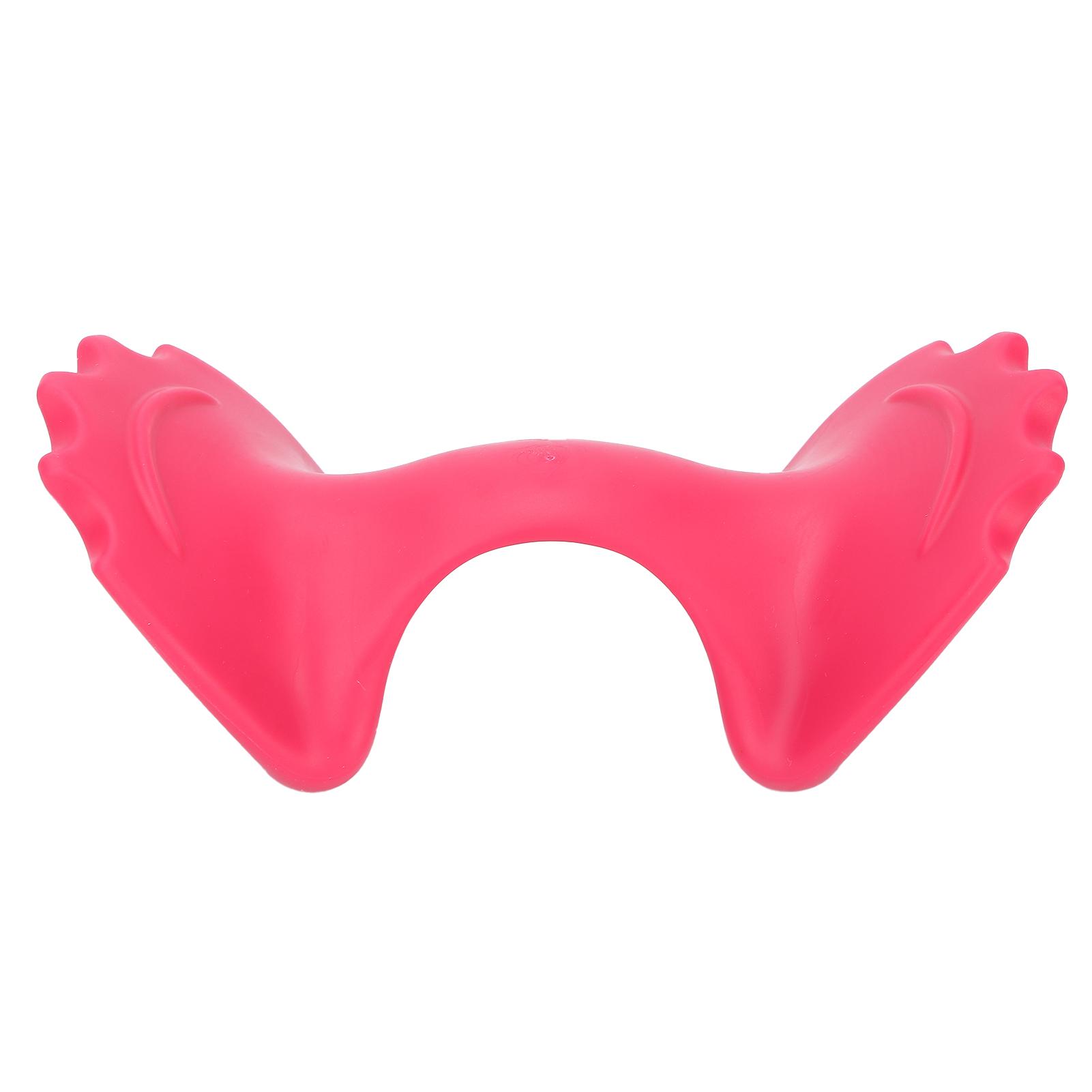 Шейный эспандер Портативное обезболивающее Головное ортопедическое устройство для шейной тракции ПодушкаКрасный