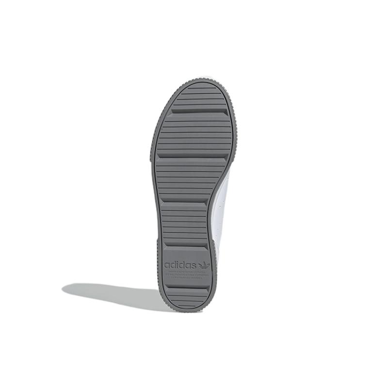 Adidas Originals Court Tourino Slip-Resistant Cushioning Wear-Resistant Low-Top Skateboard Shoes Unisex White Red Sneakers GZ0815